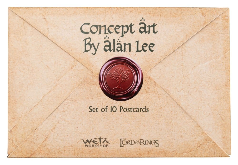 Lord of the Rings Postcards Set Concept Art by Alan Lee: The Lord of the Rings 15 x 12 cm