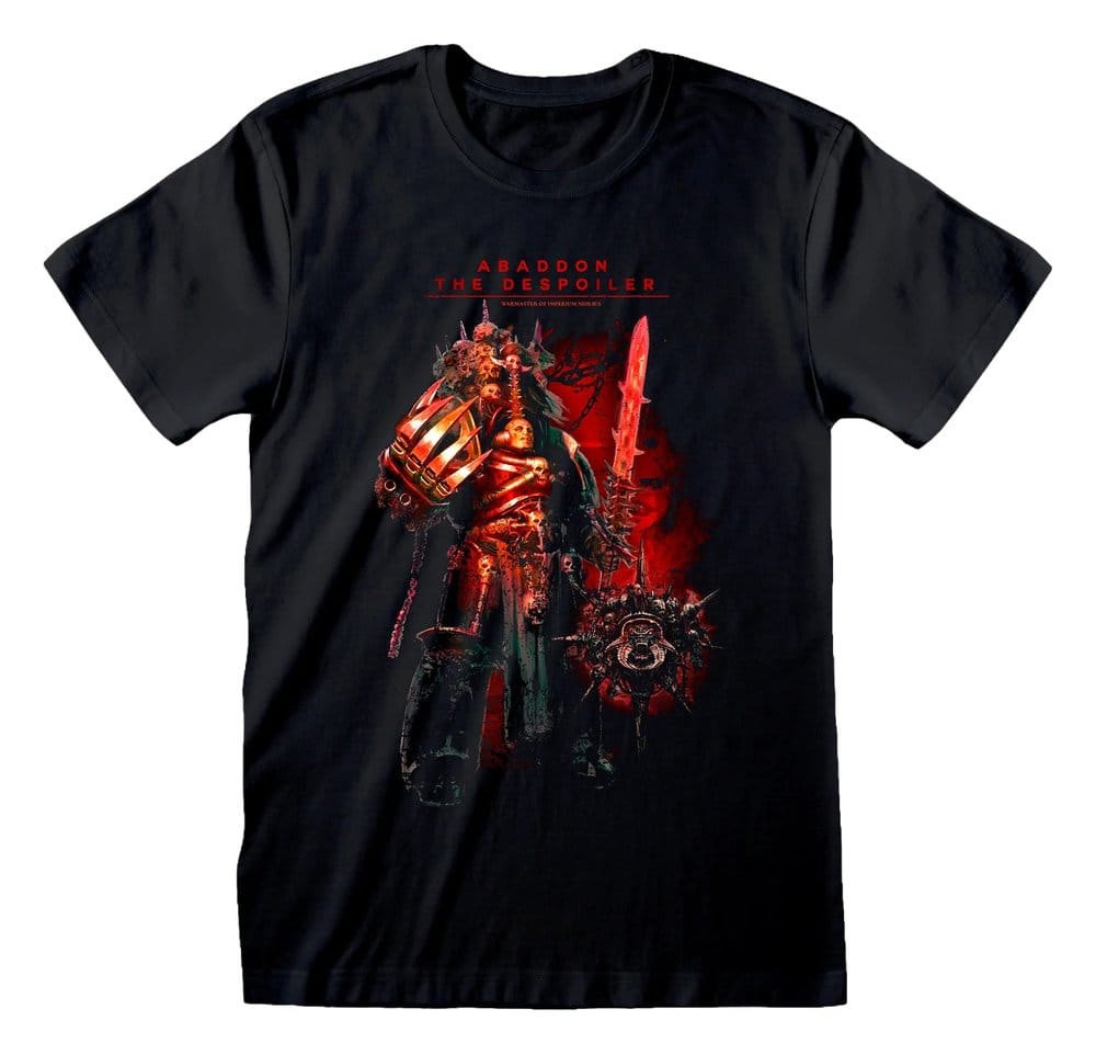 Warhammer T-Shirt Abaddon The Despoiler Size XXL