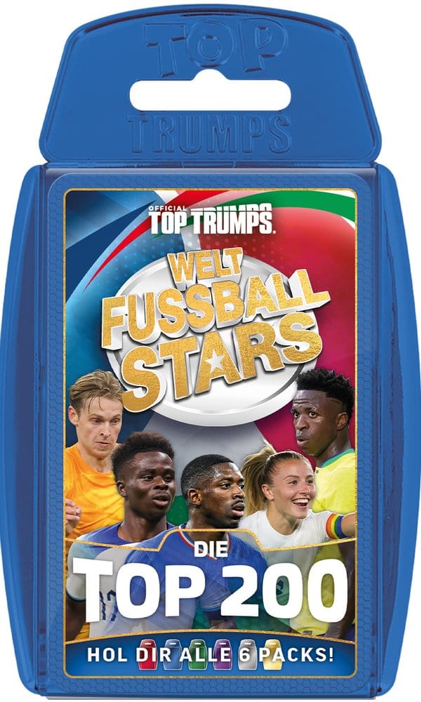 World Football Stars Card Game 200 Pack 2 *German Version*
