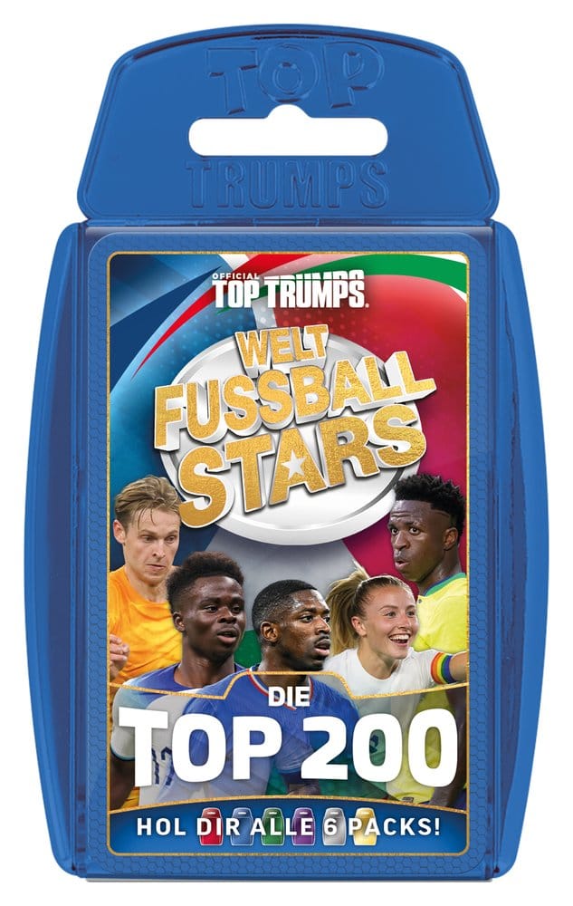 World Football Stars Card Game 200 Pack 2 *German Version*