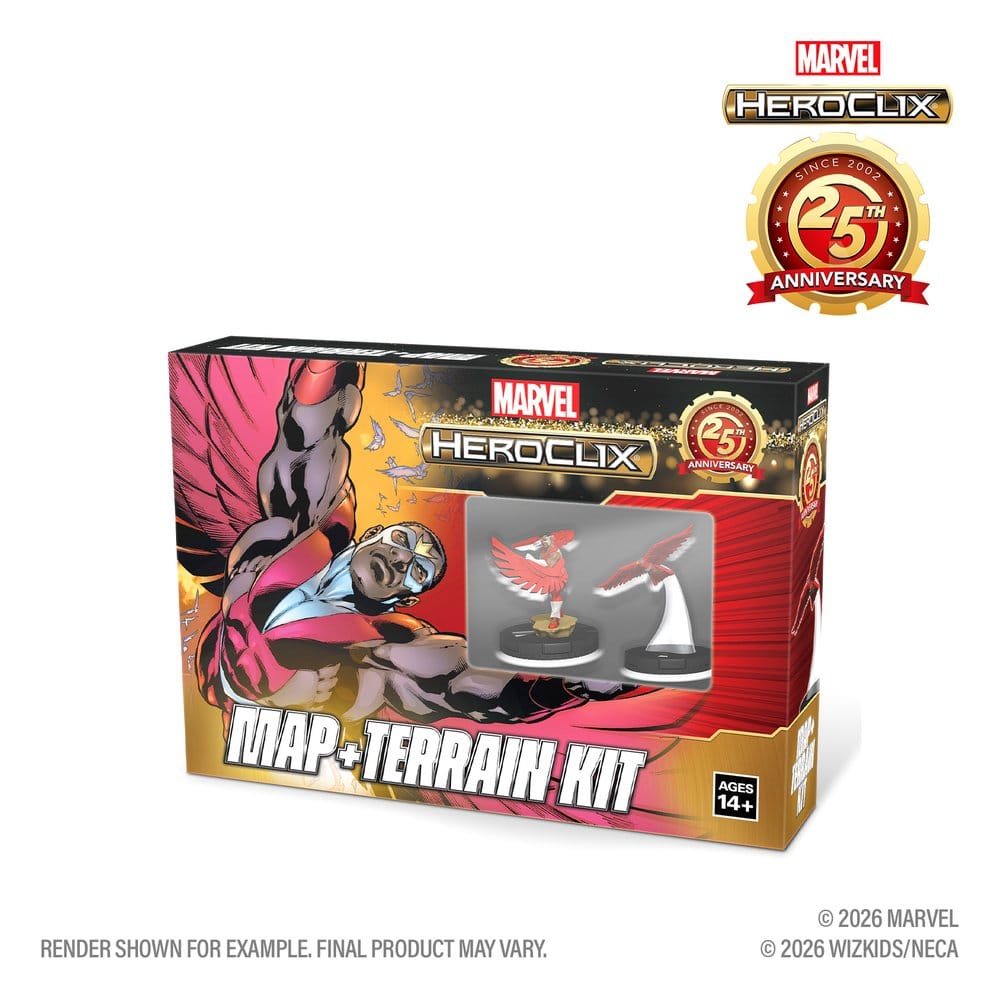 Marvel HeroClix: 25th Anniversary Map and Terrain Kit