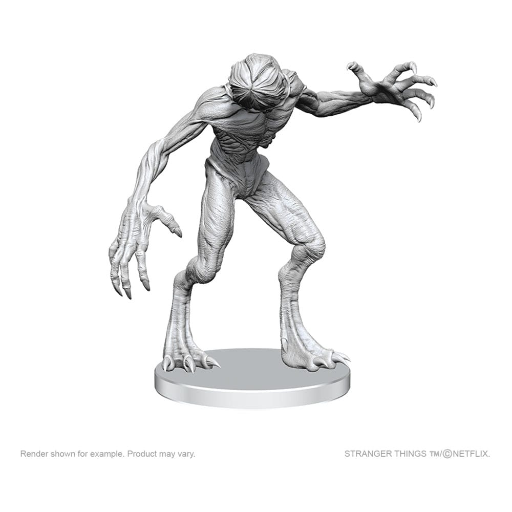 Stranger Things Unpainted Miniatures Demogorgons