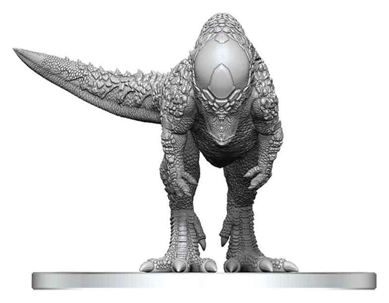 Pathfinder Battles Deep Cuts Unpainted Miniature Pachycephalosaurus 13 cm