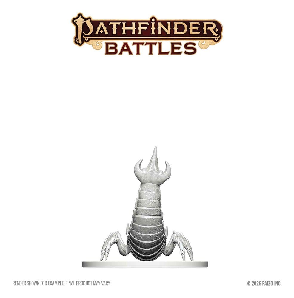 Pathfinder Battles Deep Cuts Unpainted Miniature Ankhrav 13 cm