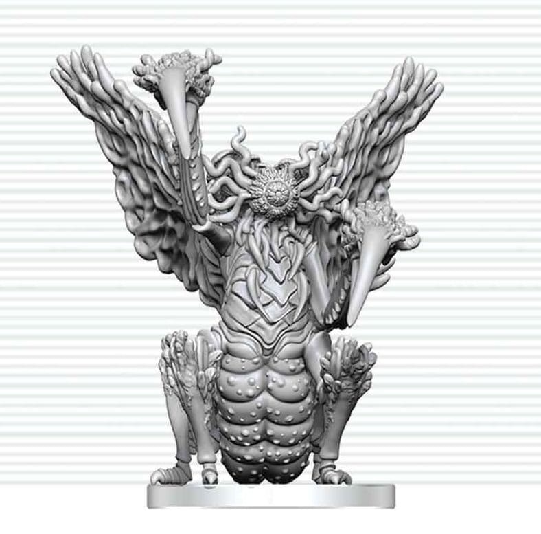 Dungeons & Dragons Nolzur's Marvelous Miniatures Unpainted Miniature Mi-Go 14 cm