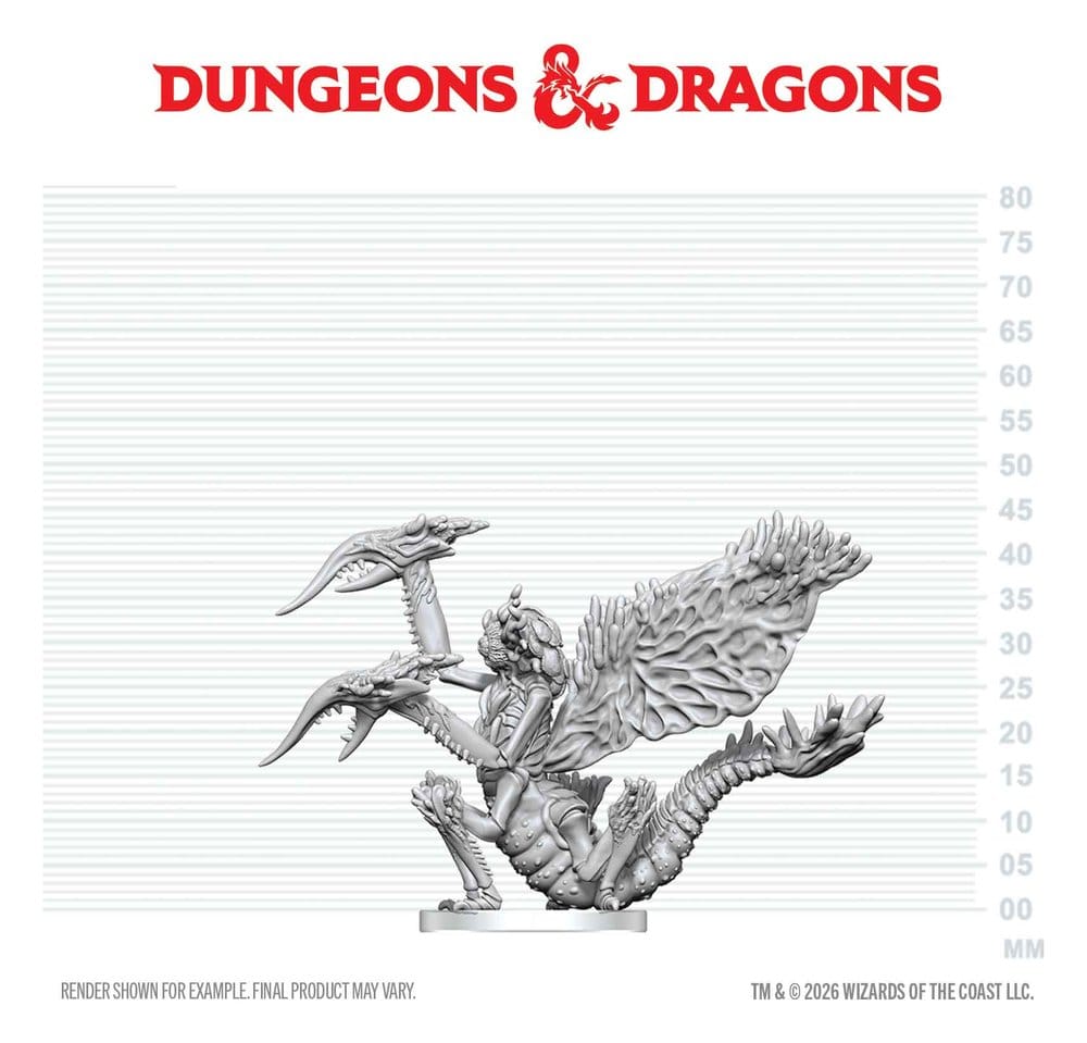 Dungeons & Dragons Nolzur's Marvelous Miniatures Unpainted Miniature Mi-Go 14 cm