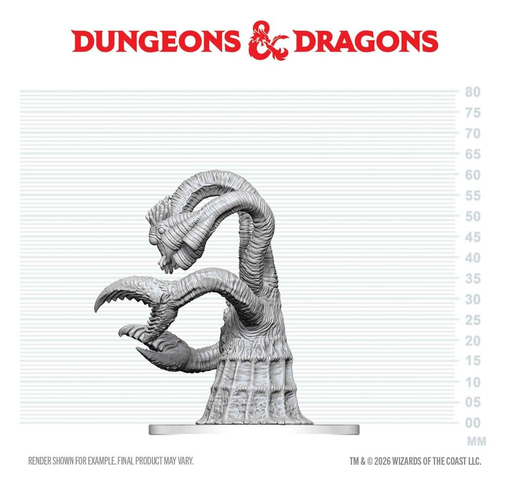 Dungeons & Dragons Nolzur's Marvelous Miniatures Unpainted Miniature Yithian 14 cm