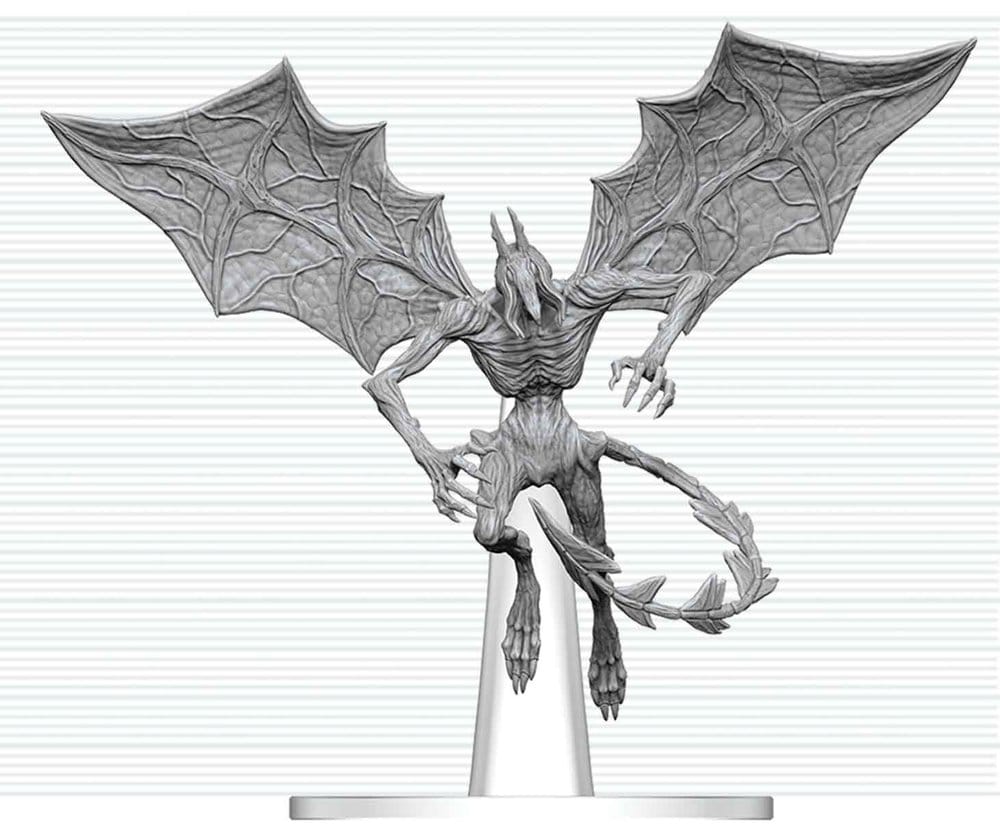 Dungeons & Dragons Nolzur's Marvelous Miniatures Unpainted Miniature Nightgaunt 8 cm