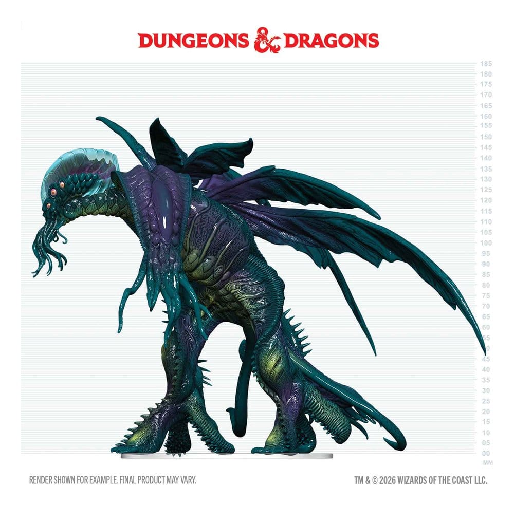 D&D Icons of the Realms Boxed prepainted Miniatures Cthulhu 20 cm