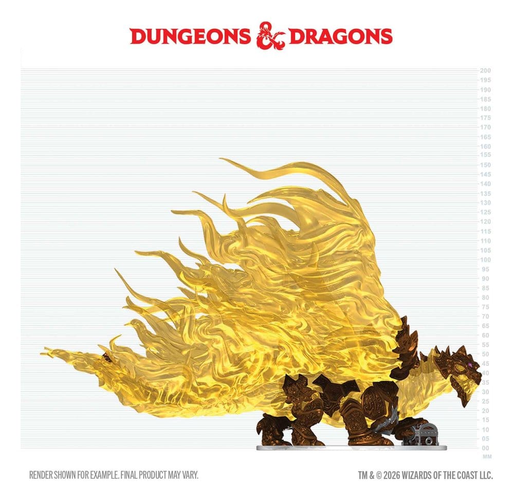 D&D Icons of the Realms Boxed prepainted Miniatures Hollow Dragon 18 cm