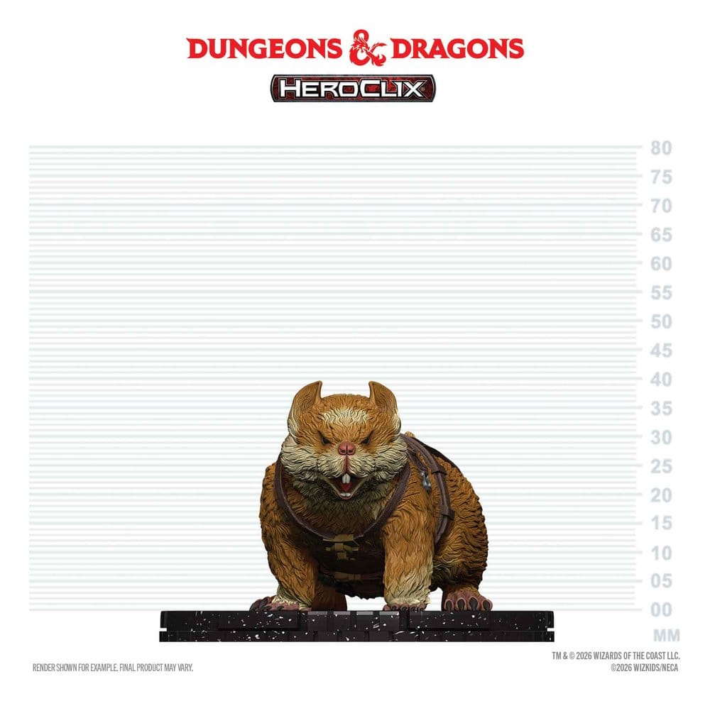 Dungeons & Dragons HeroClix: Giant Mini Figure Space Hamster