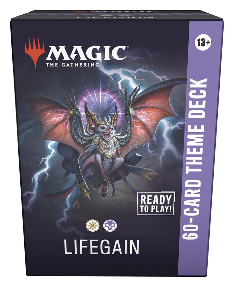 Magic the Gathering Secrets of Strixhaven Theme Deck Display (8) english