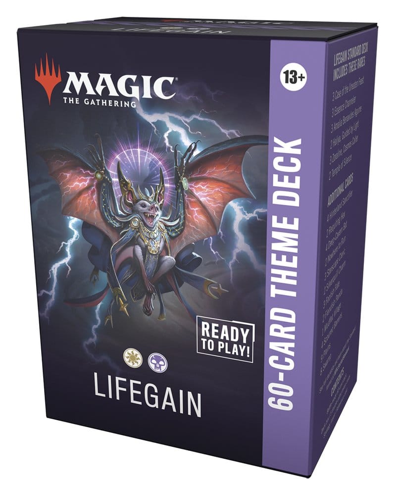 Magic the Gathering Secrets of Strixhaven Theme Deck Display (8) english