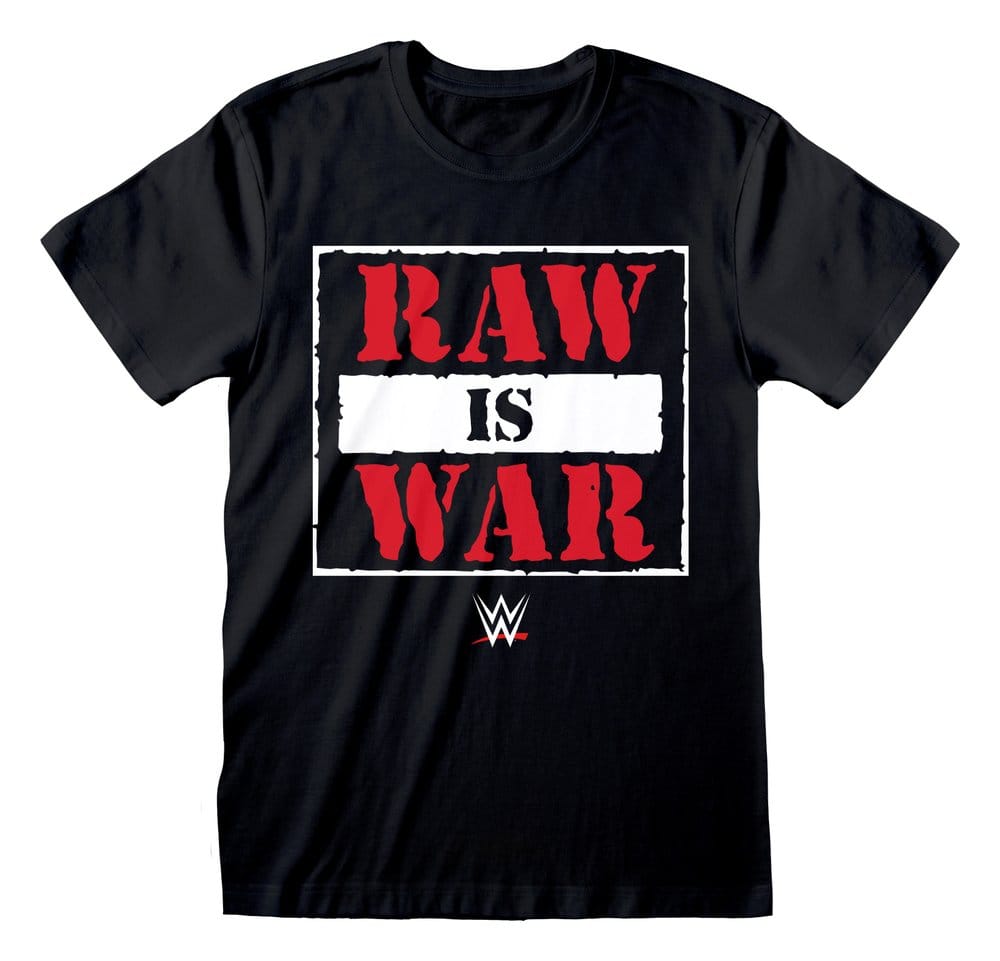 WWE T-Shirt RAW is WAR Black Size S