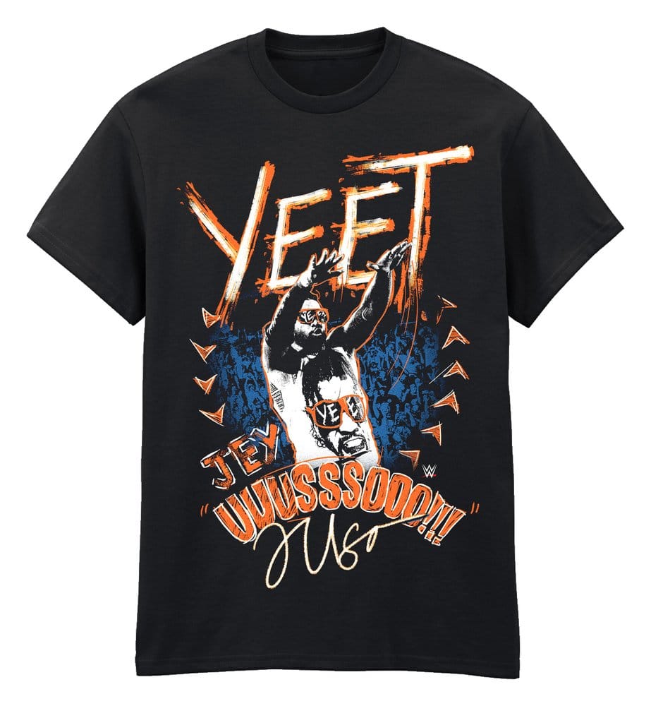 WWE T-Shirt Yeet Black Size M