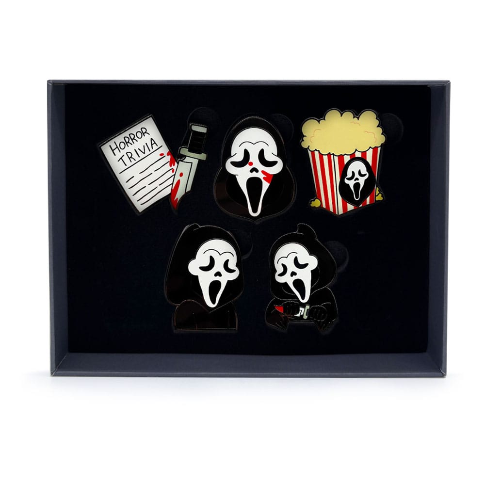Scream Enamel Pins Set Ver. 2 3 cm (6)