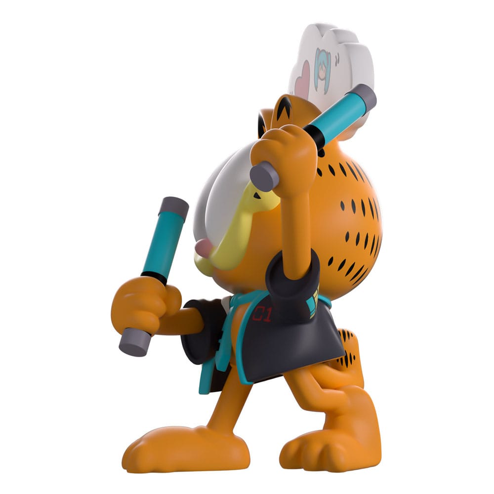 Hatsune Miku x Garfield Vinyl Figure Miku Concert Garfield 13 cm