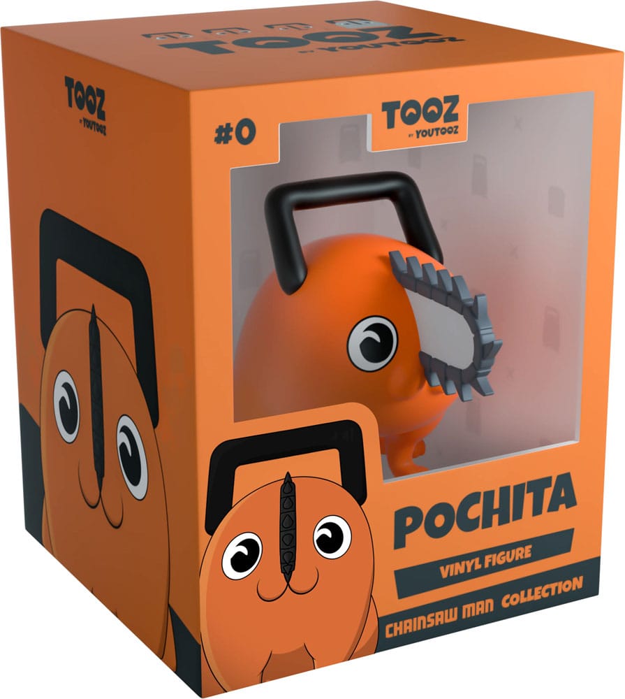 Chainsaw Man Vinyl Figure Pochita Happy 6 cm