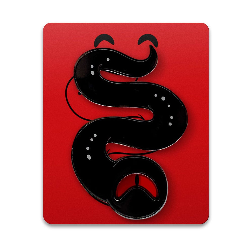 Cult of The Lamb Pin Badge Snake 5 cm