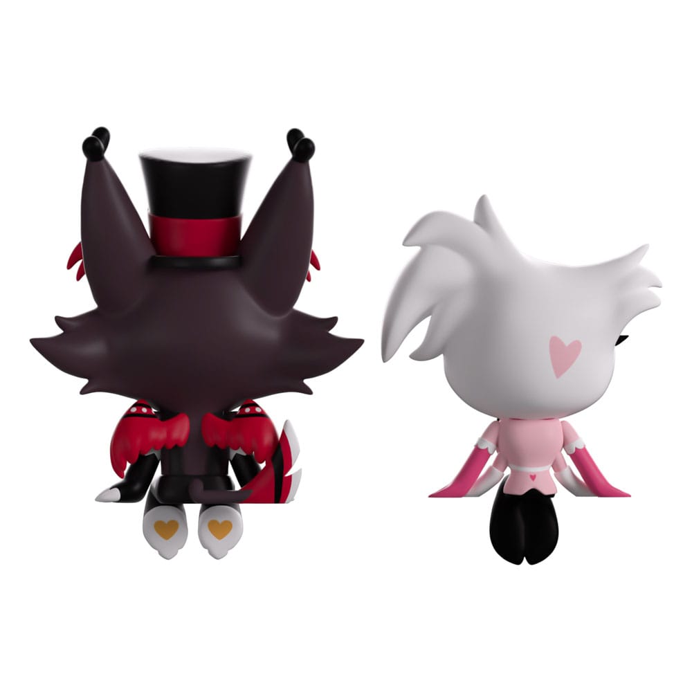 Hazbin Hotel Vinyl Figures Angel Dust & Husk Monitor Buddiez