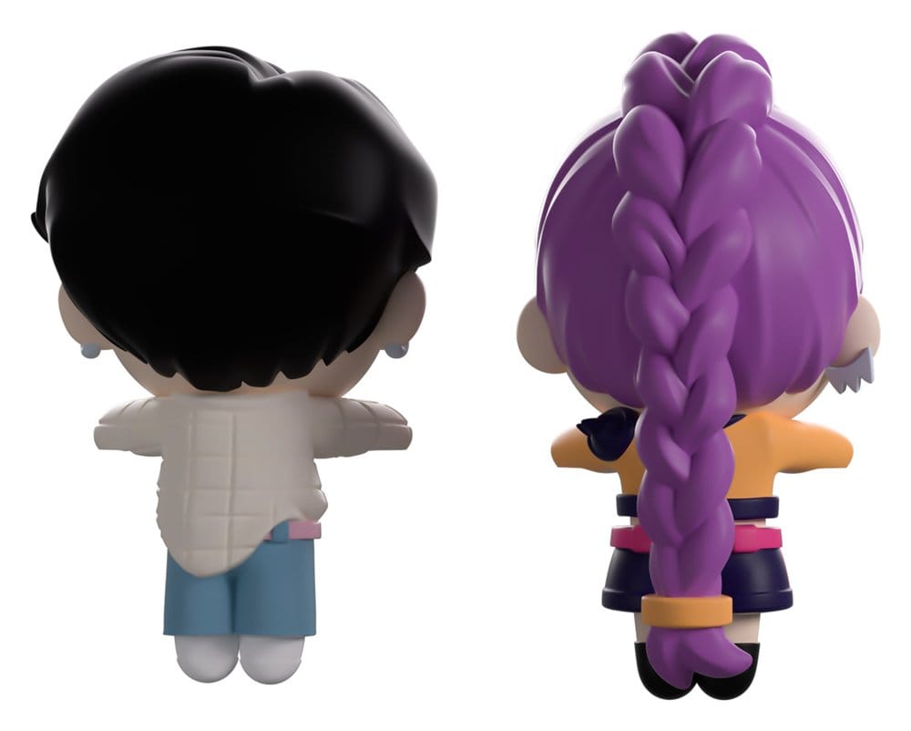 KPop Demon Hunters Vinyl Figures Jinu & Rumi Monitor Buddiez 6 cm