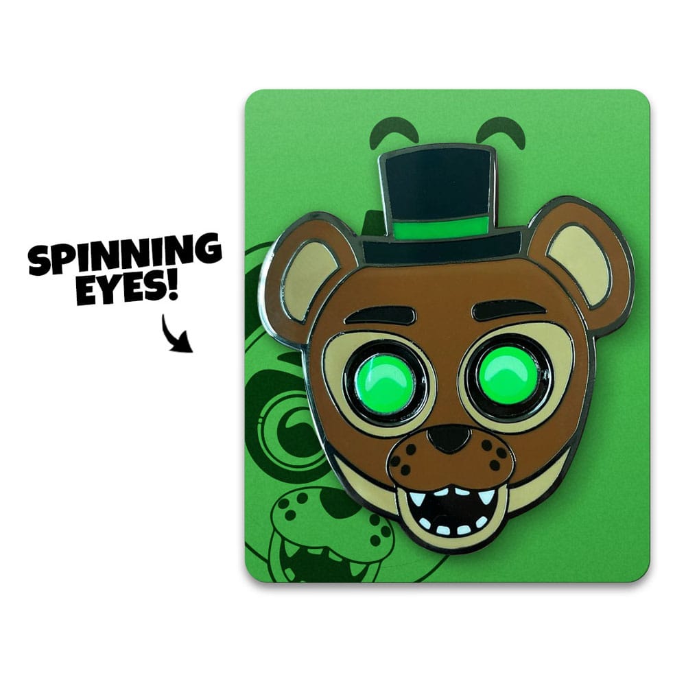 Five Nights at Freddy´s Pin Badge Popgoes The Weasel Glow in the Drak Spinning 5 cm