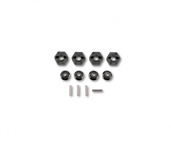 XS Wheel Hex, nut, pin kit f+r - 500405928 - Carson