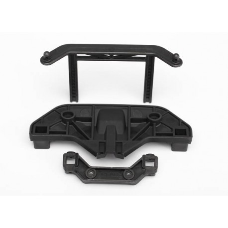 Traxxas 7415 Body mounts, front & rear/ body post, rear (1)