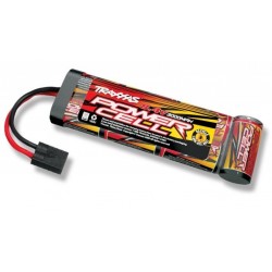 Traxxas 8,4 V Batteri, Power Cell, 3000mAh NiMh - fladt