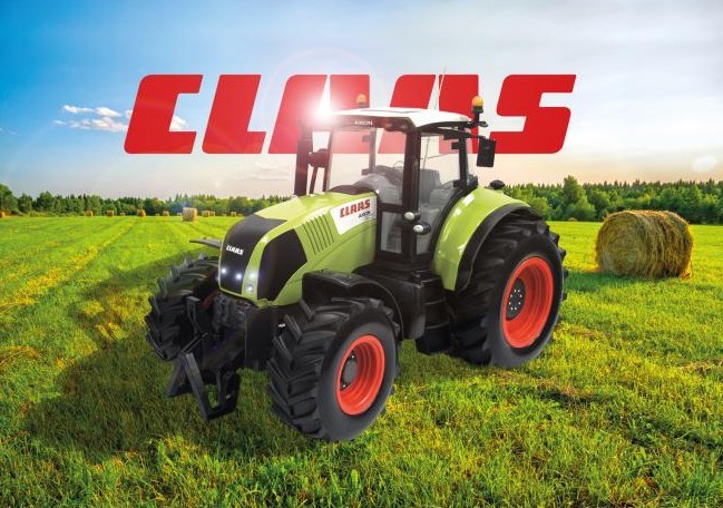 CLAAS Axion 870 - fed traktor med og mange funktioner