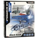 Silverlit Black Hawk Fjernstyret helikopter 3 kanaler med Gyro