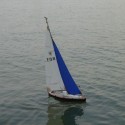 Discovery - fjernstyret sejbåd med styring af ror og sejl!