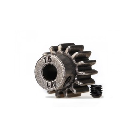 REPLACED by 6487x - TRX6487 Pinion Gear, 15T (1.0P) 5mm TRAXXAS 6487