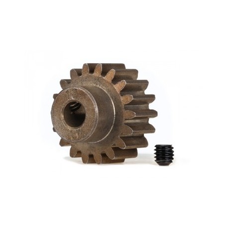 REPLACED by 6491x - TRX6491 Pinion Gear, 18T (1.0P) 5mm TRAXXAS 6491