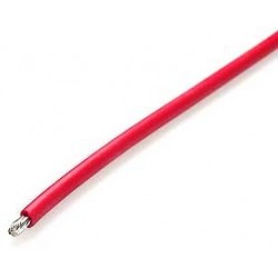 Silicon wire 1m red 2,5mm2 dia 3.9mm