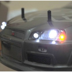 LED lyssæt til fjernstyrede biler