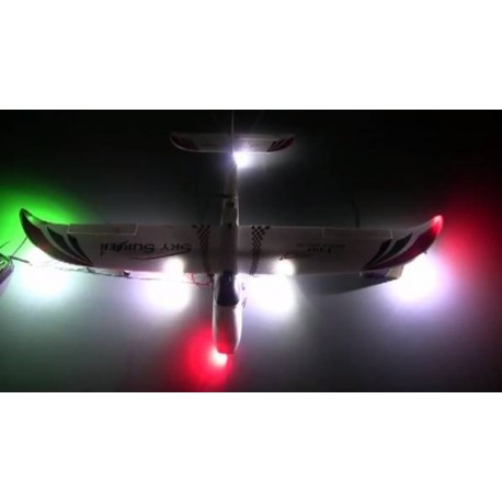 LED lys til fjernstyret fly