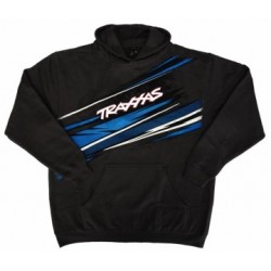 Hoodie Traxxas SST Charcoal with Blue/White Print Large