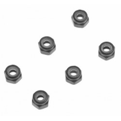 DROMIDA Nylon Insert Steel Lock Nuts 3mm (6) DIDC1001