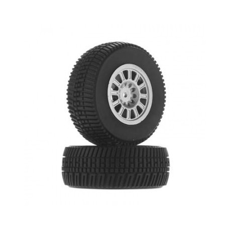 DROMIDA Tires & Wheels (2) SC4 DIDC1056