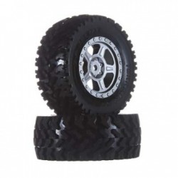 DROMIDA Wheel/Tire Assembled w/Foam Insert DT 4.18 DIDC1080