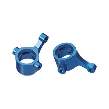 DROMIDA Aluminum Steering Knuckles Blue BX MT SC 4.18 (2)  DIDC1104