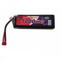 LiPo-batteri på 11,1V - 5000mAh - 35C  med Deans / T-plug stik.