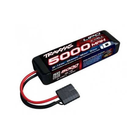 Traxxas 2842X Battery Li-Po 2S 7,4V 5000mAh 25C iD-Connector (Short)