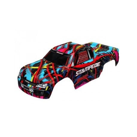 Traxxas 3649 Body Stampede Hawaiian (Painted)