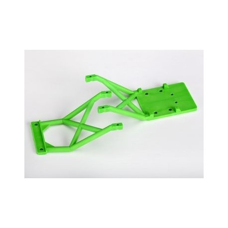 Traxxas 3623A Skid Plates Front and Rear Green