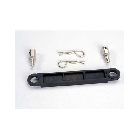 Traxxas 3727 Battery Hold-down Plate Black