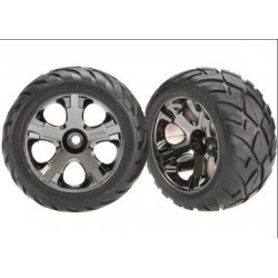 Traxxas 3777A Tires & Wheels Anaconda/ All-Star (Nitro Front) 2,8" (2)