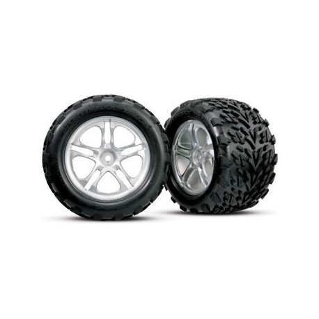 Traxxas 5174 Tires & Wheels Talon/SS Chrome (14mm) 3,8" (2)