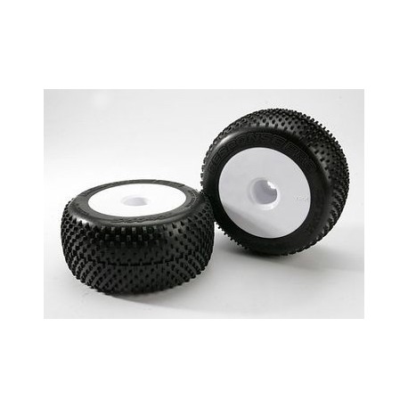 Traxxas 5375R Tires & Wheels Response Pro/Dish (17mm) 3.8" (2)